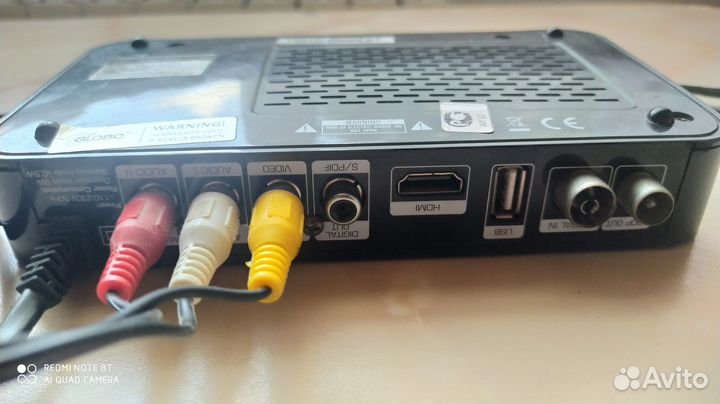 Цифровая тv приставка и адаптер для телевизора