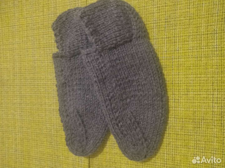 Следки вязаные мужские