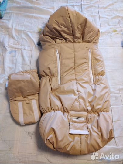 Конверт теплый в коляску или автомобильное кресло