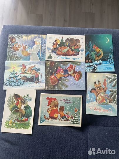 Открытки Зарубин разные