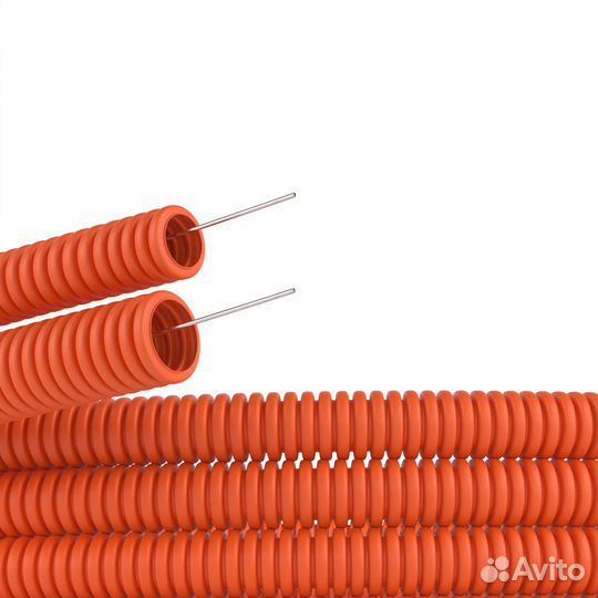 Труба пнд гибкая гофр. д.32мм, лёгкая с протяжкой