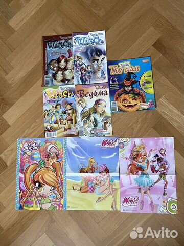 Ведьма Witch, Winx - журналы, плакаты