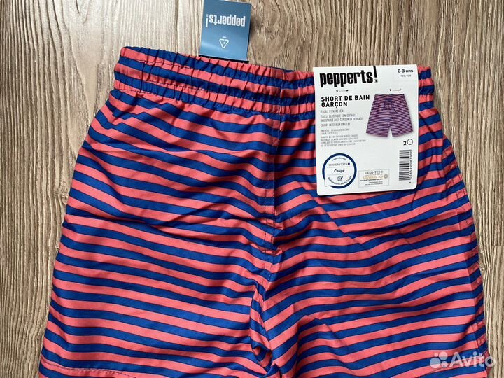 Шорты для плавания пляжные новые 122/128