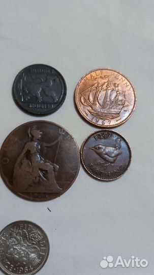 Коллекция Старинные Монет Европы. С1894г.Оригинал