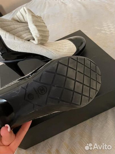 Туфли ботильоны Chanel