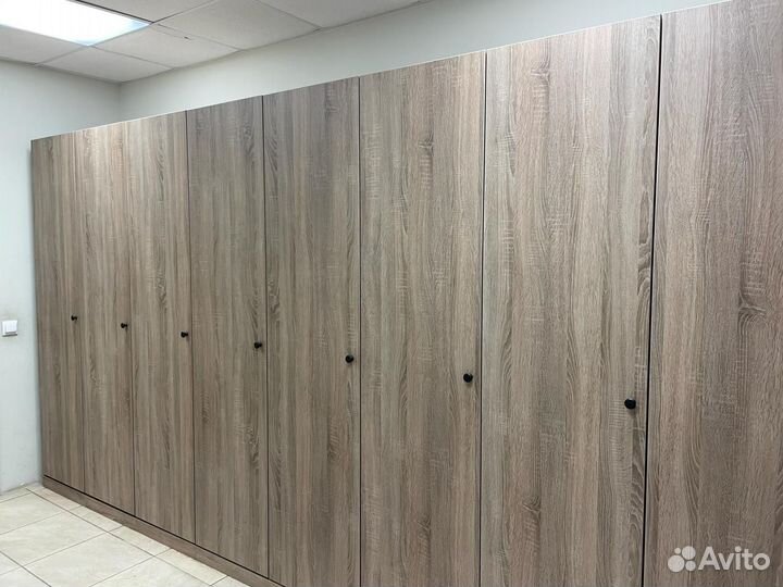 Шкафы в раздевалку под заказ