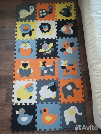 Детский коврик пазл