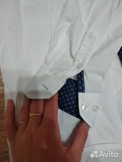 Рубашка на мальчика 140