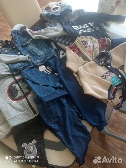 Одежда на мальчика 86 размер