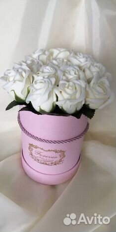 Букет мыльных роз,цветы