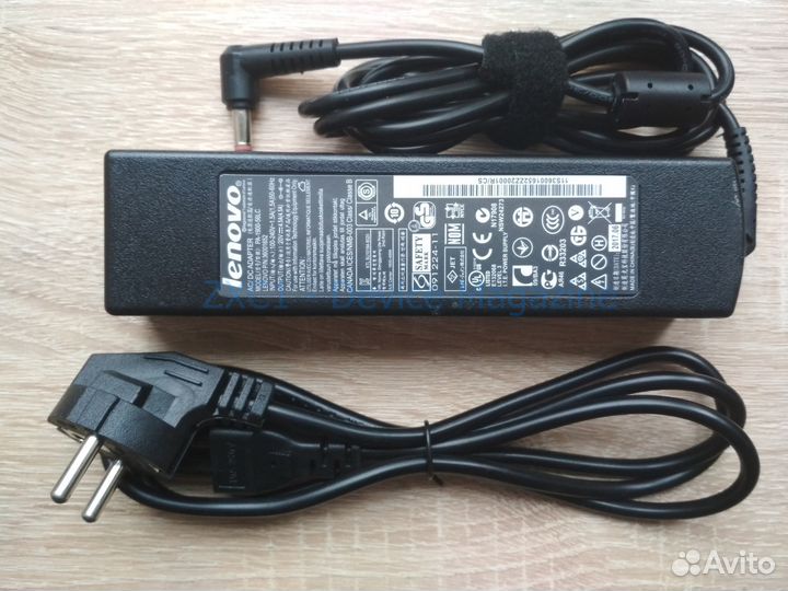 Блок питания Lenovo 90W, 20V 4.5A, 5.5*2.5mm