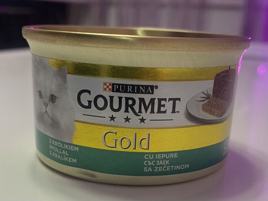 Gourmet корм для кошек