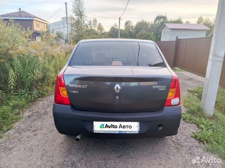 Renault Logan 1.4 МТ, 2008, 204 018 км