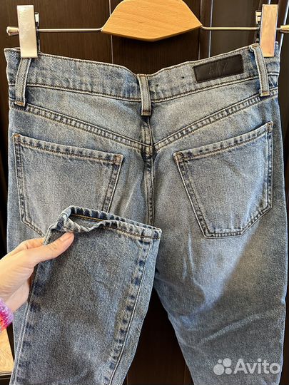 Джинсовые брюки женские