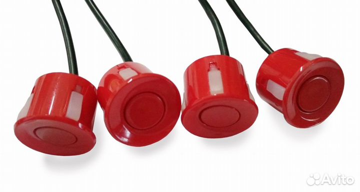 Датчик парктроника (22 мм, красный) AVS PS-22R