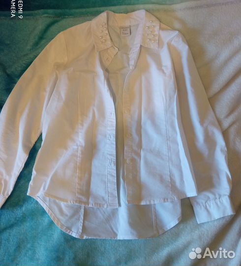 Школьные рубашки для девочек 128 размер