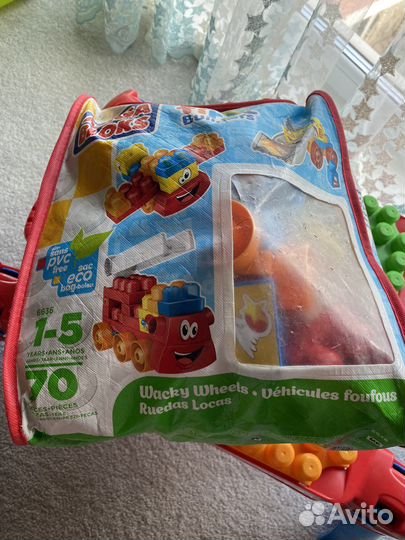 Стол и мешок Mega blocks