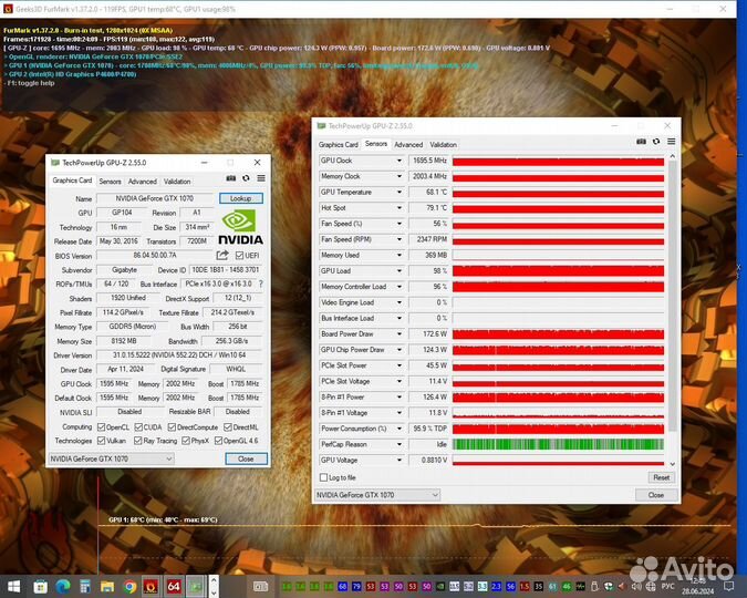 Gtx 1070 8gb Gigabyte