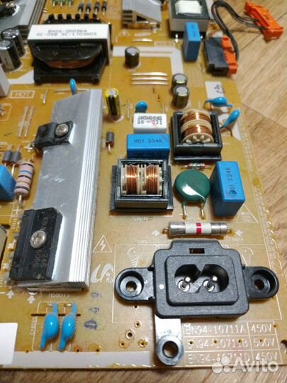 Плата BN94-10711A блока питания телевизора samsung