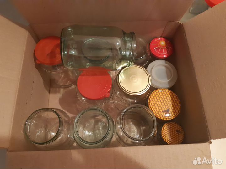 Банки стеклянные 1 л