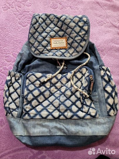 Рюкзак джинсовый