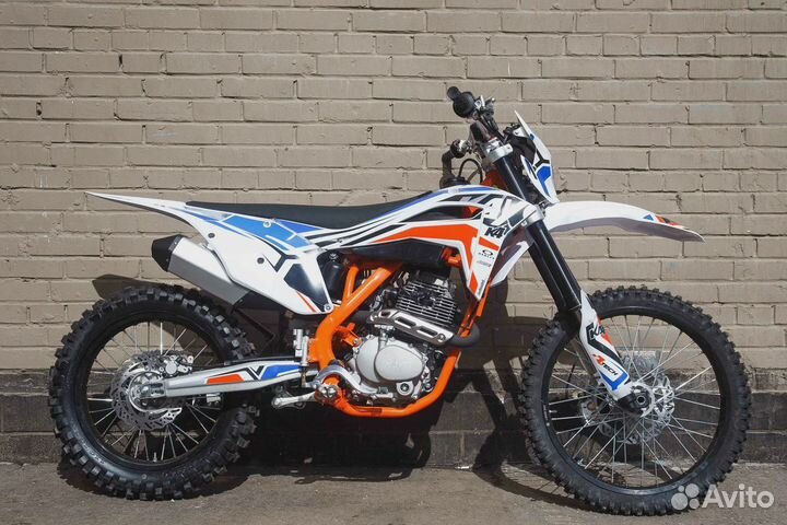 Мотоцикл Kayo K4 MX (белый)