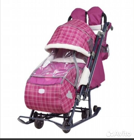 Санки коляска ника
