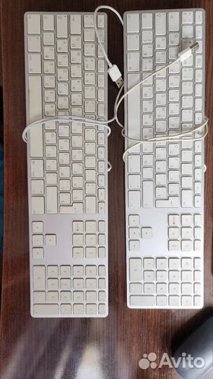 2 Клавиатуры apple iMac A1243 с дефектом