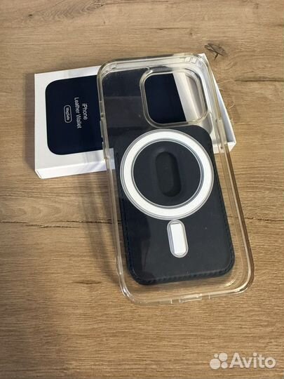 Чехол на iPhone 14 pro magsafe, кардхолдер