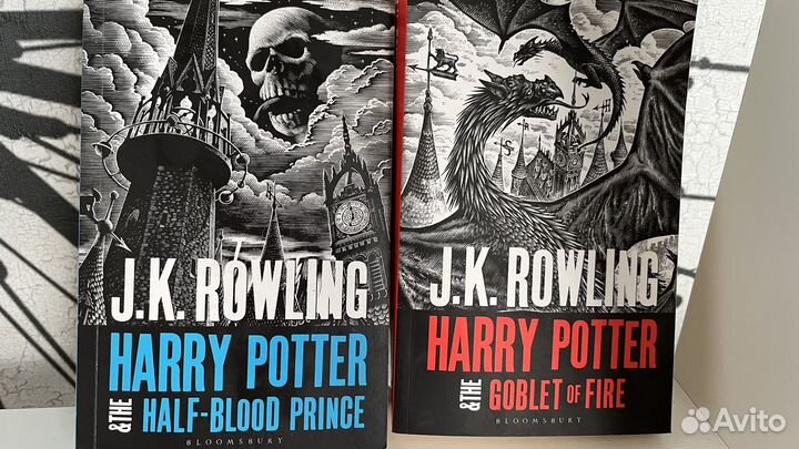 Книги Гарри Поттера на английском языке