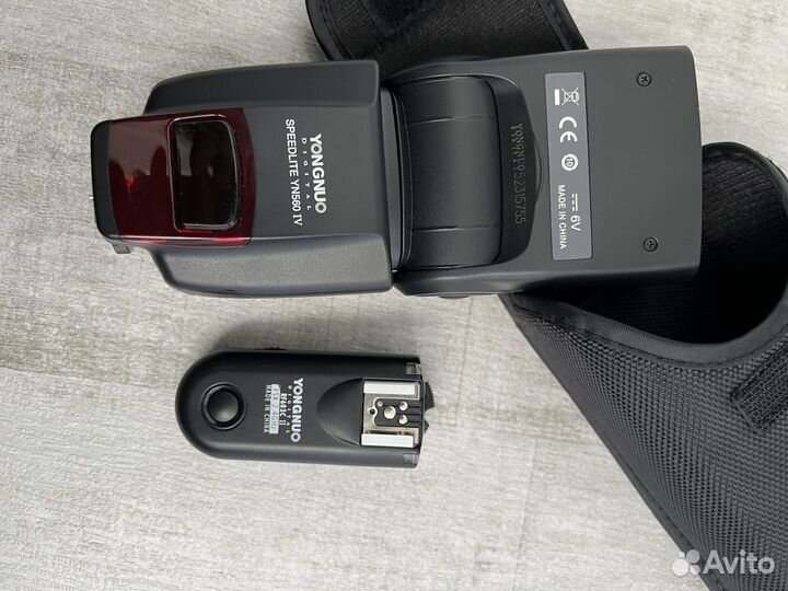 Вспышка yongnuo 560 iv + синхронизатор rf603c ii
