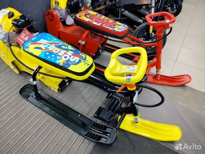 Гусеничный модуль для снегоката