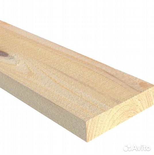 Доска обрезная ест. влажности 25х150х6,0 ель