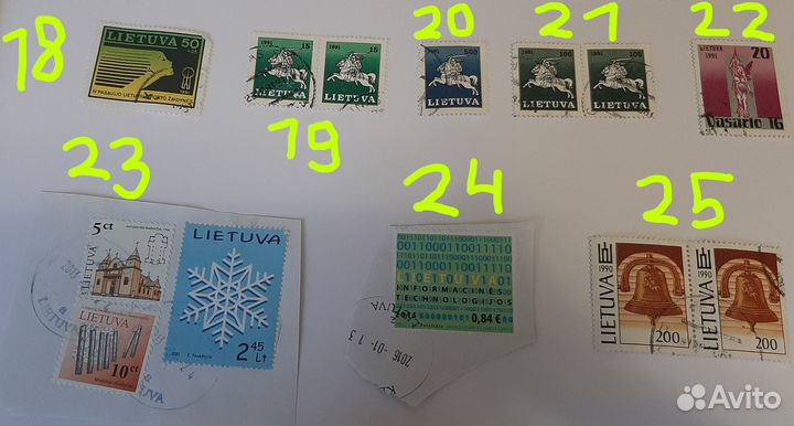 Почтовые марки стран мира. Часть 1