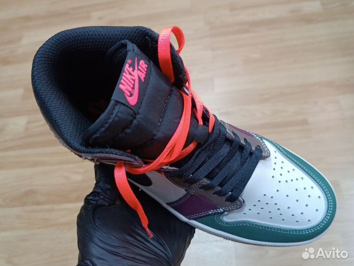 Кроссовки Кеды Nike air Jordan 1 Hand Crafted