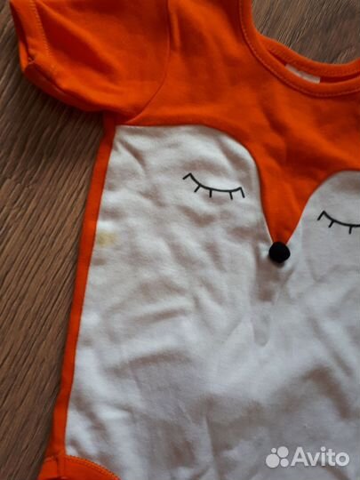 Боди лисичка 68