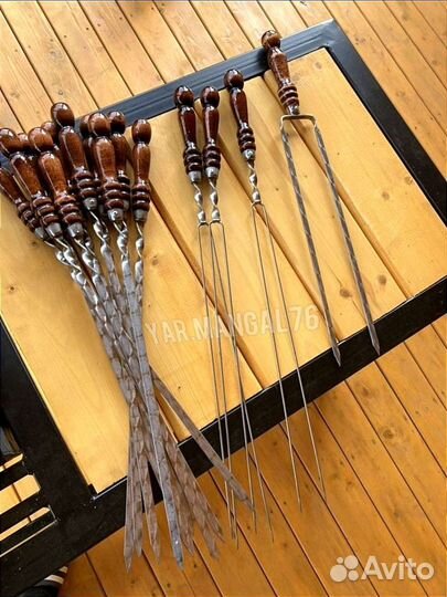 Шампура из нержавейки красивые