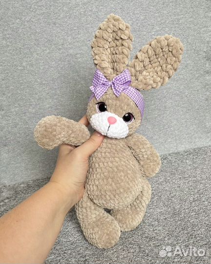 Вязаная зайка