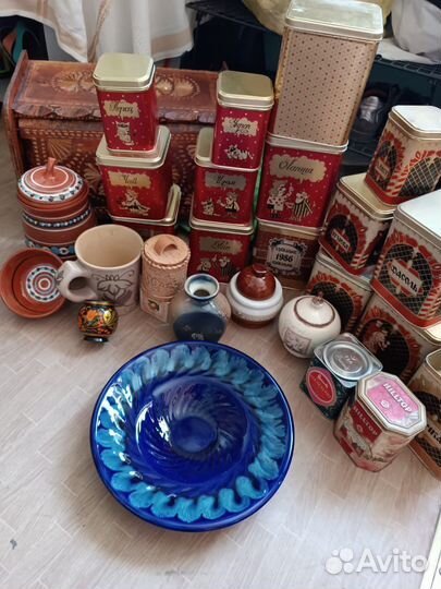 Керамика СССР кухонная утварь разная