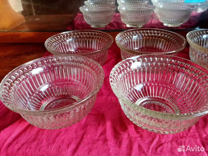 Салатники стеклянные. Уршельский завод