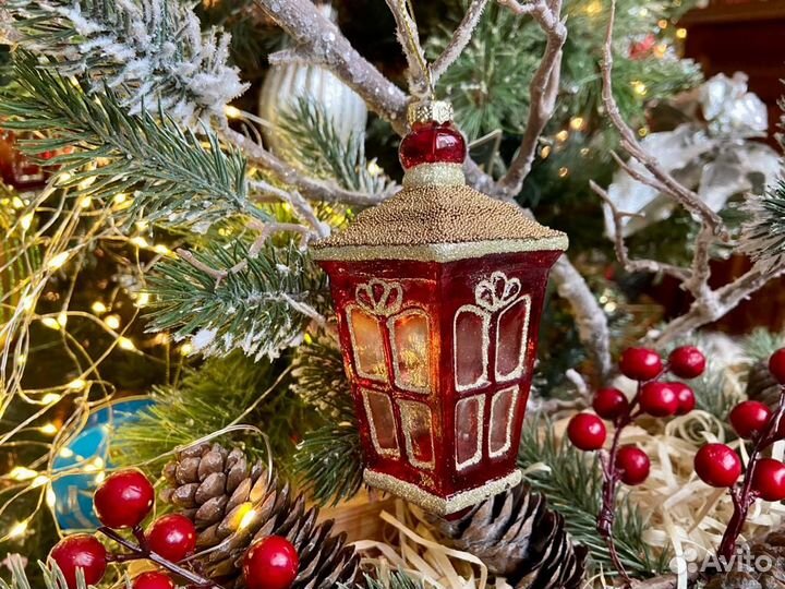 Елочные игрушки - стекло