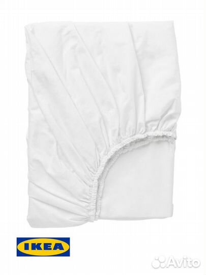 Простынь на резинке IKEA