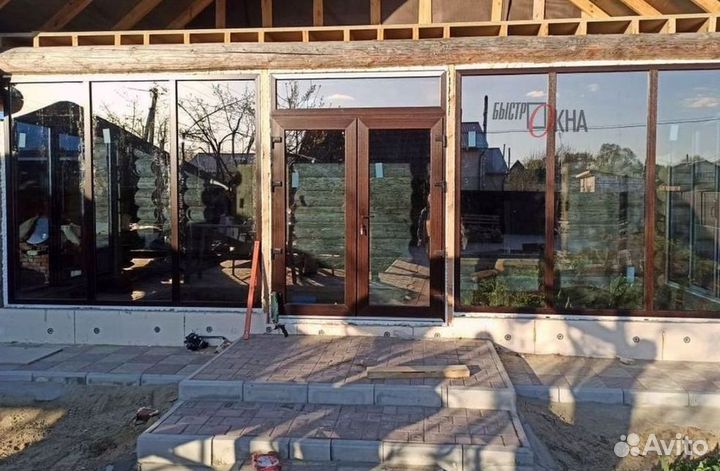 Пластиковые окна двери