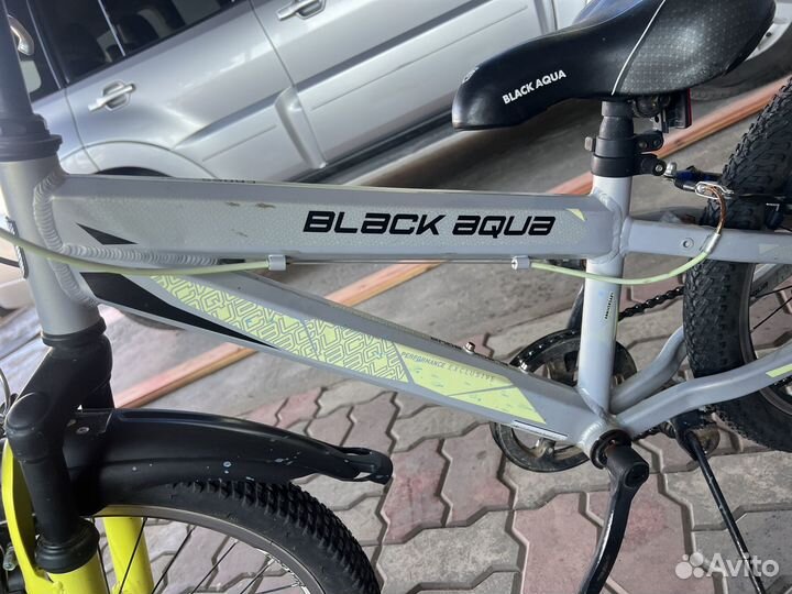 Велосипед детский black aqua