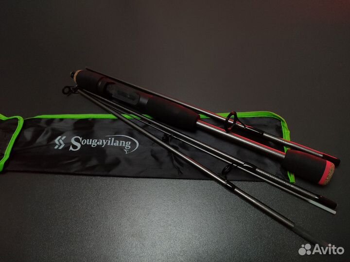 Travel спиннинг с катушкой 1.7 м очень компактный