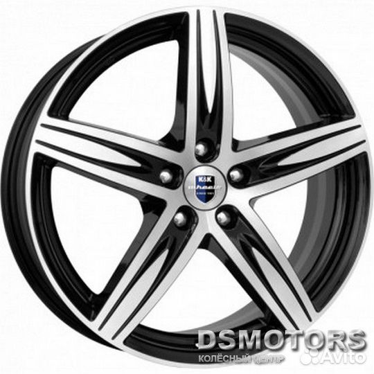 Диски Андорра 7.5/18 5x108 ET42 d67.1 алмаз чёрный