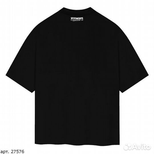 Футболка Vetements Черная