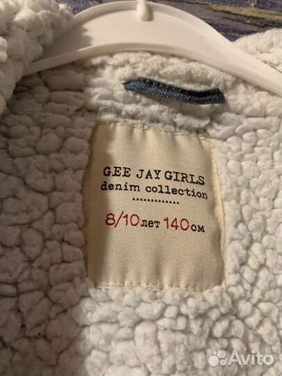 Две джинсовые куртки для девочки