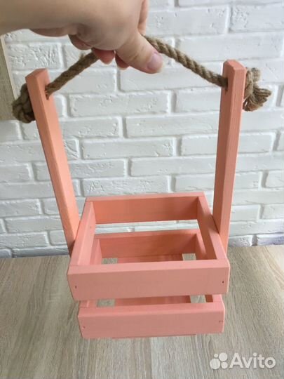 Ящик с ручкой декоративный