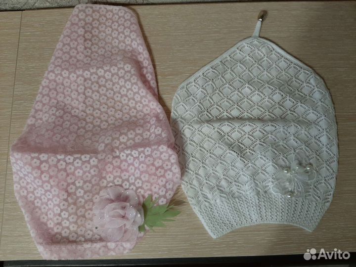 Повязка на голову, косынка, шапочка для девочки